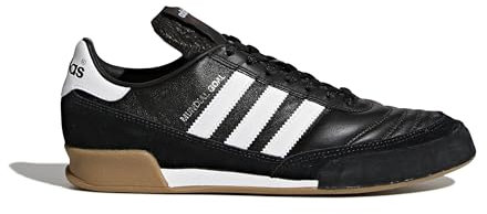 adidas Mundial Goal Herren Fußballschuhe, Schwarz (Black 1/running White/running White), 40 2/3 EU