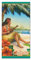 Hawaii-Strandtuch Vintage Hula Girl