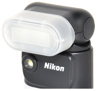 Blitzdiffusor/Bouncer für Nikon 1 Blitz SB-N5