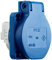 PC Electric PCE1050B Prise encastrable 50 x 50 Bleu IP54