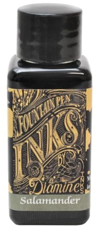Diamine Salamander 301 Bottle Ink, 1.0 fl oz (30 ml)