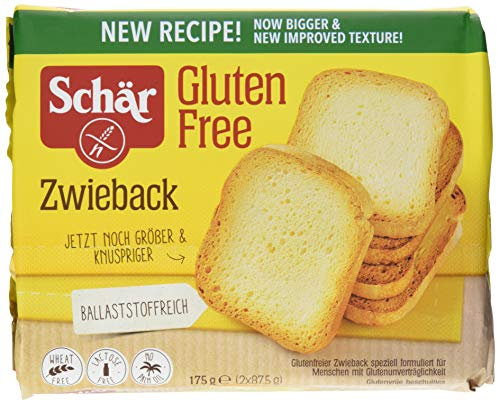 Schär Zwieback glutenfrei 175 g, 6er Pack (6 x 175 g)