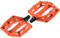 DMR V6 Pedale für Mountainbike, Kunststoff, flach, Orange