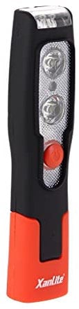 Xanlite BL250R Baladeuse Mode Torche Rechargeable sans Fil-Lampe LED Portable Autonomie 3H-Alimentation Batterie Et Chargeur USB Inclus-BL250R