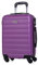 ITACA - Bagaglio A Mano Rigido Leggero Bagaglio A Mano 55X40X20 con 4 Ruote Silenziose Trolley Cabina Viaggio Aereo Ergonomico Durevole. Compatibile Ryanair, Viola