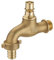 Robinet Extérieur avec Tête Cache Entrée mâle 15x21 - mâle 20x27 + raccord au Nez Ø15 NOYON & THIEBAULT