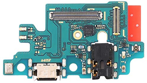 OnlyTech - Ersatz-Ladeanschluss-Schaltkreis für Samsung Galaxy A40 A405F - Internes Ersatzteil mit USB-Stecker Typ C, Mikrofon, Antenne und Klinkenstecker
