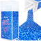 Hemway Premium Craft Glitter Shaker - Sapphire Blue | 130g Fine Metallic Flake Sequins for Resin & Epoxy Crafts | Craft Supplies for Festival, Tumblers, Body, Face, Eye & Nail Art