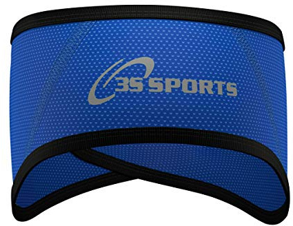 3S SPORTS Men's Cycling Headband Ear Warmer Thermal Windproof One Size Head Band for Running Yoga Biking Outside Sports & Fitness