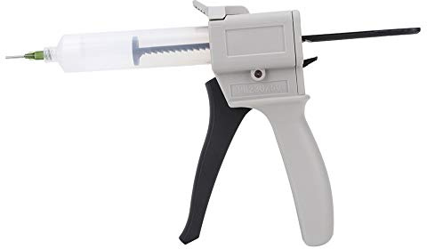 Glue Gun, Single Liquid Gun 30ml Dispenser Glue Gun Plastic Manual Single Tube Handle Tool for Pressing Squeezing
