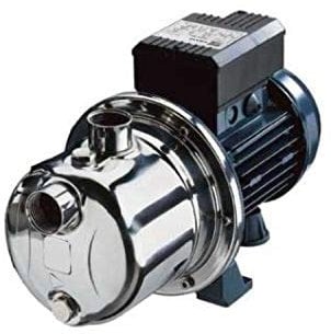 Elettropompa autoadescante serie JEX M/A 80 acciaio inox per pressurizzazione e approvvigionamento acqua domestica 0,6 kW 0,8 CV blu (rif. 1665040000)