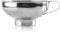 Lacor - 62517 - Entonnoir pour confiture en acier inoxydable 18/10, Entonnoir à col large Idéal pour transférer liquide, huile, confiture, Ø 13,5 x 6 cm, gris
