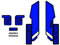 Adesivi compatibili con forcella Rock Shox Pike mod-1-29''