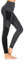 Buepeara Sport Leggings Damen Sporthose mit Taschen, High Waist Tights Laufhose Fitnesshose Für Sport & Alltag -1988-0903(Dunkel Grau)/L