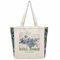 BROADREAM Jutebeutel Bedruckt Vintage, Jute Beutel, Einkaufstasche Bag, Canvas Tote Bag Aesthetic Vintage Taschen Groß Umhängetasche Stofftaschen für Damen Uni Arbeit
