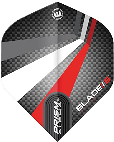 WINMAU Prism Alpha Blade 6 Design Dart Fights - 1 set per pack (3 flights in total)