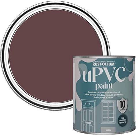 Rust-Oleum Purple uPVC Door and Window Paint In Satin Finish - Mulberry Street 750ml