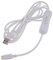 Yichtllk Câble USB-C avec Interrupteur Câble de données Blanc pour Une Charge Rapide, Un Transfert de données, des disques durs, des concentrateurs, des Smartphones et des tablettes,2M