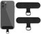 RYMAUP® 2 lengüetas versátiles para teléfono móvil, para todas las fundas de teléfono completo, parche de cordón duradero ideal para todos los teléfonos móviles, fácil de usar, ampliamente compatible