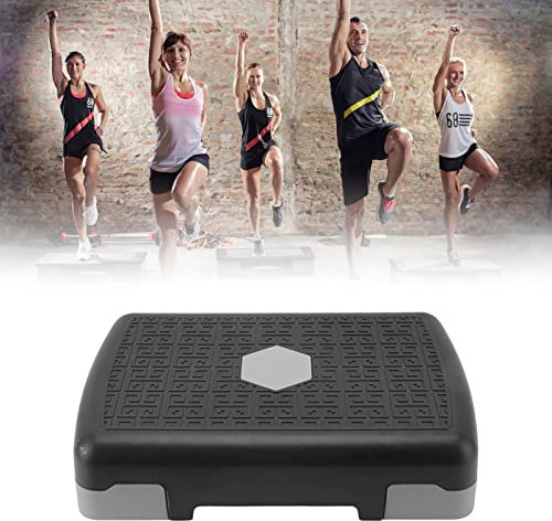 Stapelbare Plattform, Step-Plattform-Trainer, Aerobic-Fitness-Board, Tanz, Yoga, Sportlich, Stoßfest, rutschfest, Stapelbare Plattform, Workout, Aerobic-Stepper für Männer und