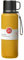 XUDREZ Thermal Flask, Leakproof Stainless Steel Metal Insulated Water Bottle, Double Wall Vacuum Flask for Hot and Cold Drink, Coffee Mug for Gym Travel Sport Hiking (Yellow,1000ml)
