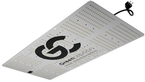 250W Greenception GC-EUROPE - Vollspektrum Grow LED Lampe - Perfekt für Wachstum & Blüte bei 3-6 Pflanzen inkl. UV und FarRed für maximale Wirkstoffe und Terpene - Deutscher Hersteller