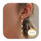 Dochais s925 lange Perlen ohrringe 14k vergoldete perlenohrringe hängend perlenohrringe gold/silber ohrringe mit perle wasserfest hypoallergene modeschmuck ohrringe für frauen mädchen braut geschenk