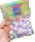 Mrltau Kawaii Taba Squishy Katzenpfoten, Anti Stress Cat Paw Squishy Toy, Taba Squishy Paw für Kinder und Erwachsene (Lila)