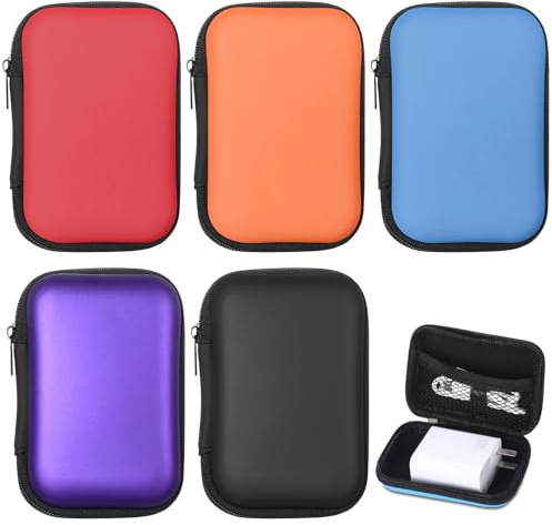 mauuuba 5 Pz Scatola Porta Carte da Gioco, Scatole Custodia Carte da Gioco, Custodie per UNO Flip Cartes (5 colori)