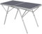 AMANKA Standfester Alu Campingtisch 120x60cm - Stabiler Klapptisch faltbar Anthrazit