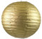 Creativery Papier Lampion 20cm // Laterne Hochzeit Party Wohnungsdeko Hängedeko Raumdeko Geburtstag Party Feier (Gold metallic 687MET)