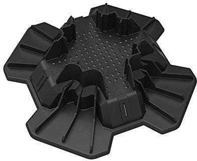 TuffBlock Instant Foundation Block Deck Support System for 4 x 4 Posts and 2 Joists