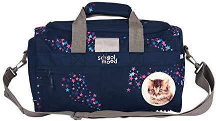 School-Mood Sporttasche für die Grundschule - Geräumig, mit Nassfach, Reißverschluss, abnehmbarem Schultergurt & reflektierenden Flächen, Trainingstasche & Freizeittasche