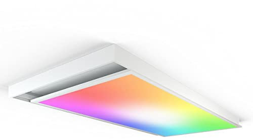 LongLife LED Panel Aufbaurahmen Click 120x60cm weiß Aufputz Montagerahmen
