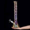 RORA 18 gerade Glaspfeife zum Rauchen mit Downstem Perkolator 5mm dick Big Glass Bong (Clear-2)