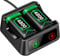 HELLCOOL Bateria para Mando Xbox One/Xbox Series, 2X4800mWh Bateria Compatible con la Mando Xbox One S/X/Elite, Xbox Series X/S