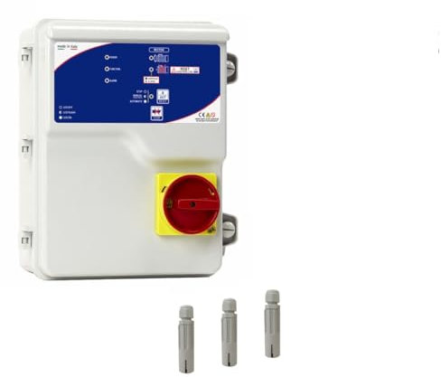 QUADRO COMANDO PER POMPA SOMMERSA POZZO, ACQUE REFLUE SALVAMOTORE SONDE 230 400 (V230+Sonde Monofase)
