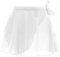 Ballettrock Weiß Wickelrock Tanzrock Mädchen Schnür Ballett Wickelrock Fließender Chiffon Tutu Rock für Kleinkinder Teenager Mädchen Ballett Rock Gymnastik Damen