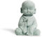 Qixuer Kleine Mönchsstatue, Maitreya Buddha Skulptur Zen-Mönch-Figur, Mönch Figur Niedlich Kleiner Mönch Ornament für Kinder Aquariumdeko Fisch Dekoration Wohnkultur