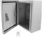 Holibanna Electrical Junction Box Dustproof Metal Enclosure with Removable Mounting for Indoor Outdoor Use Safety Lock Feature