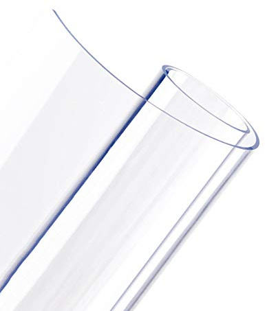 SHAARI Sottopiatto Protezione Pavimento Tappeto PVC Plastico Tagliabile Resistente Ai Graffi Rettangolo Tappetino Sedie Antiscivolo per Pavimento in Legno/Duro Tappeto, Trasparente (1.5mm,100x150cm)