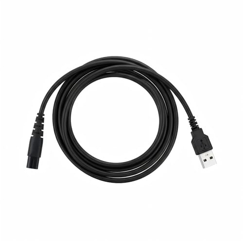 1.2m Portable Water Flosser Charger, 5V Black Charger Cord Replacement