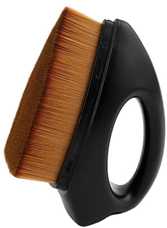 predolo Foundation Brush BB Makeup Flat Brush Tools, Einfach zu Halten Und zu Verwenden, Schwarz