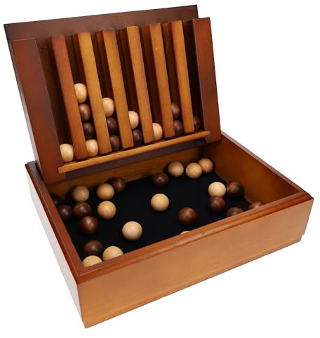 WE Games Wood Captain's Mistress Game (4-in-a-Row) - Large