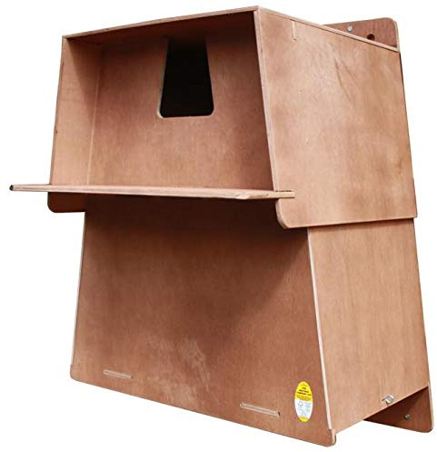 Garden Secrets Barn Owl Nest Box, Outdoor Barn Owl Nesting Box, Timber Nest | Strong & Weather Proof Brown, Tree Nest Robust