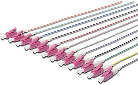 DIGITUS Block Colour LC Simplex OM4 Pigtail Cable