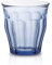 Duralex 1028BB06A0111 Picardie Marine Trinkglas, Wasserglas, Saftglas, 310ml, Glas, blau, 6 Stück