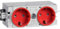 Hager GS20003020 Brüstungskanal Einsteckmodul (B x H x T) 120 x 50 x 61mm 1 St. Verkehrsrot