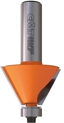 CMT Orange Tools 957.504.11 - Fresa para biselar con rodam. 11 grados hm s 12 d 21.5