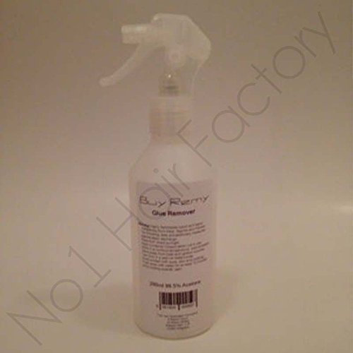 Extensiones de pelo queratina Bond pegamento eliminador de silicona/280 ml botella de Spray